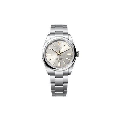 ROLEX OYSTER PERPETUAL SILVER DIAL 41MM WATCH M134300-0001
